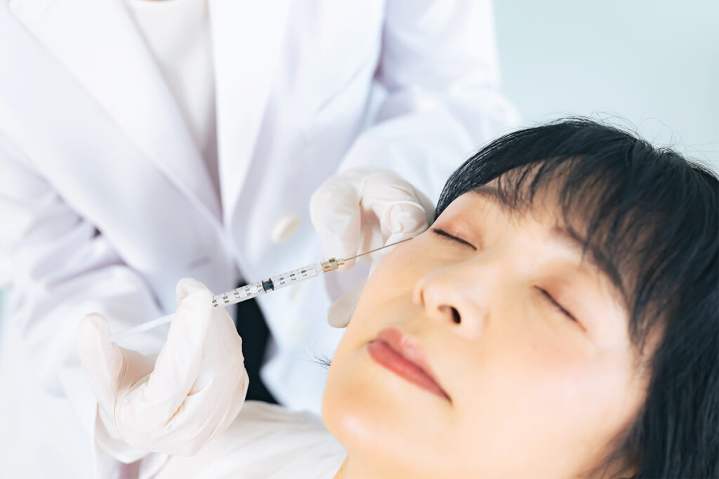 5-1. ヒアルロン酸注入による補正